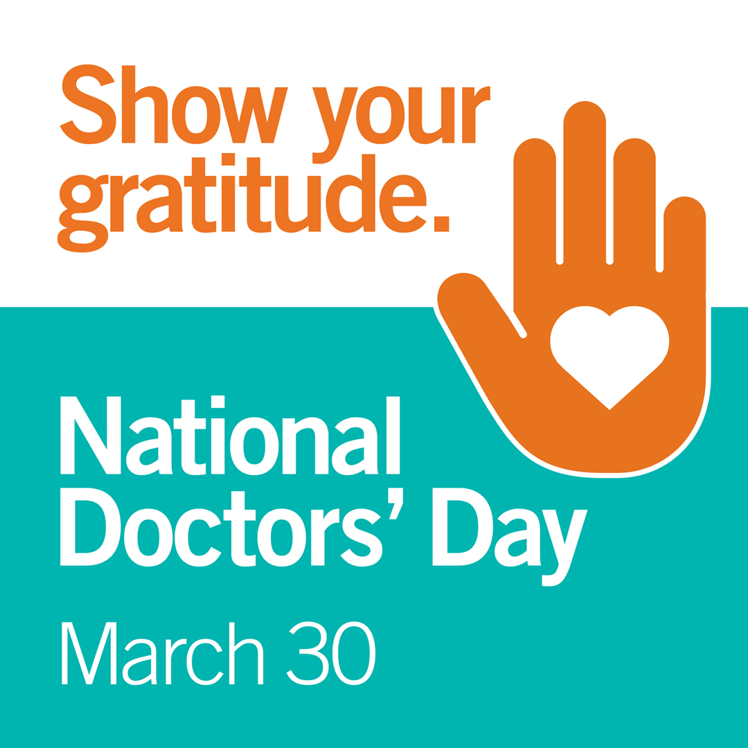 Logo for National Doctors' Day