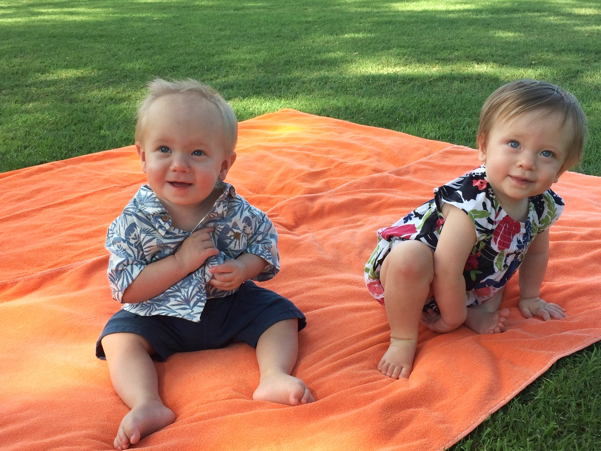Hannah and Wesley Klepacki's First Birthday